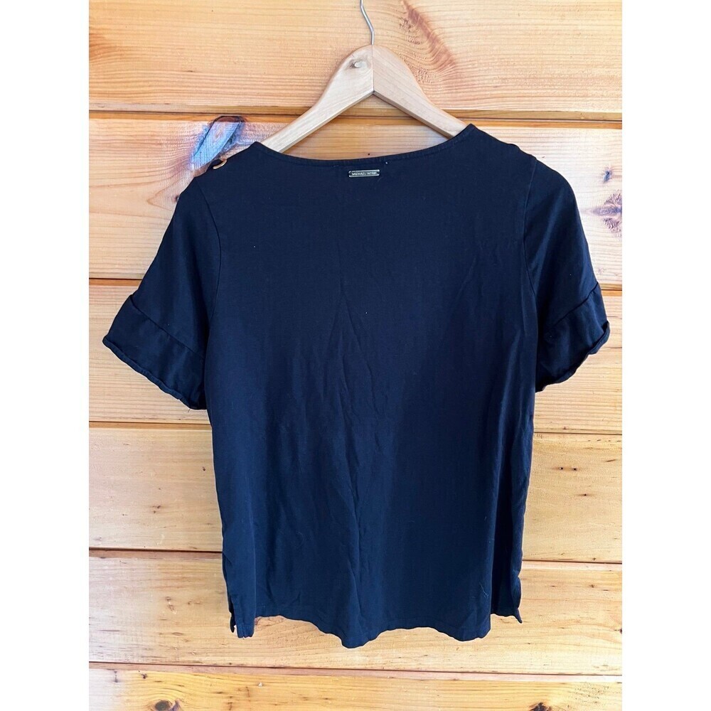 Michael Kors Women’s Black Blouse M - Picture 3 of 3